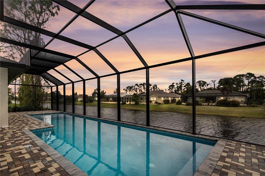 Exterior details and patio area of a home in , Rotonda West (Image 4).
