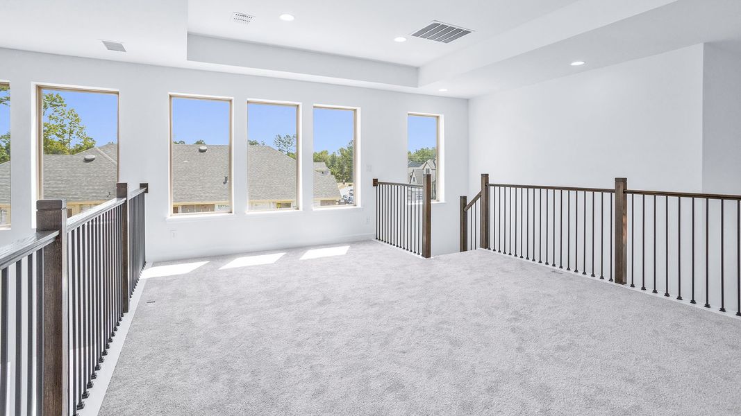 Spacious, unfurnished interior of a new home in Two Step Farm, Montgomery (Image 19). Spacious, unfurnished interior of a new home in Two Step Farm, Montgomery (Image 19).