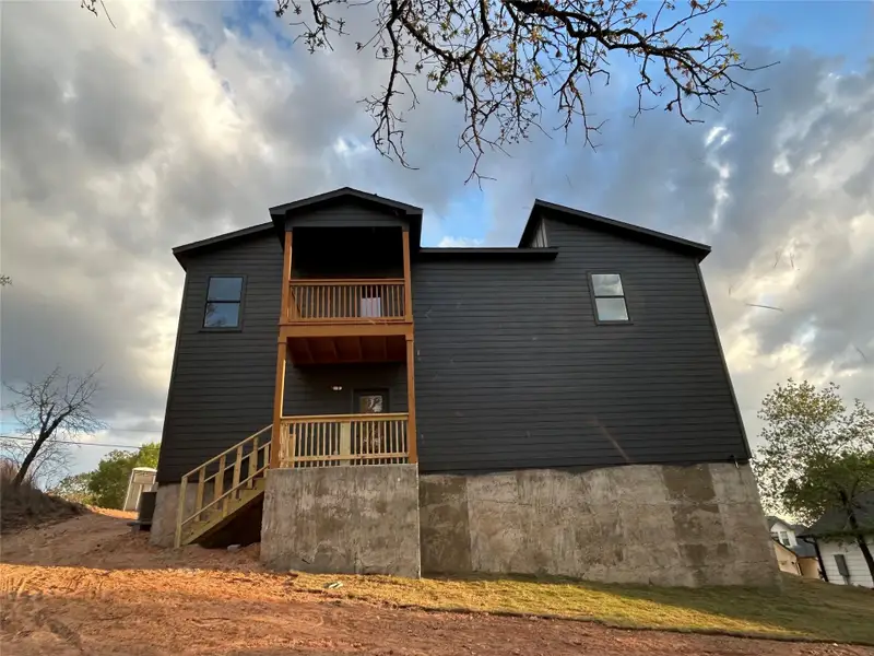 Exterior details and patio area of a home in , Bastrop (Image 3). Exterior details and patio area of a home in , Bastrop (Image 3).