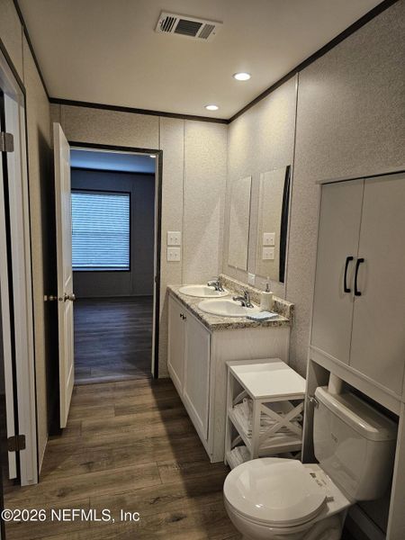 Furnished interior view inside a new home in , Hawthorne (Image 3).