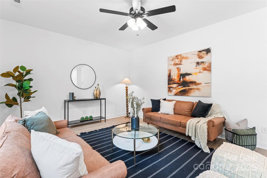 Furnished interior view inside a new home in , Harrisburg (Image 32). Furnished interior view inside a new home in , Harrisburg (Image 32).