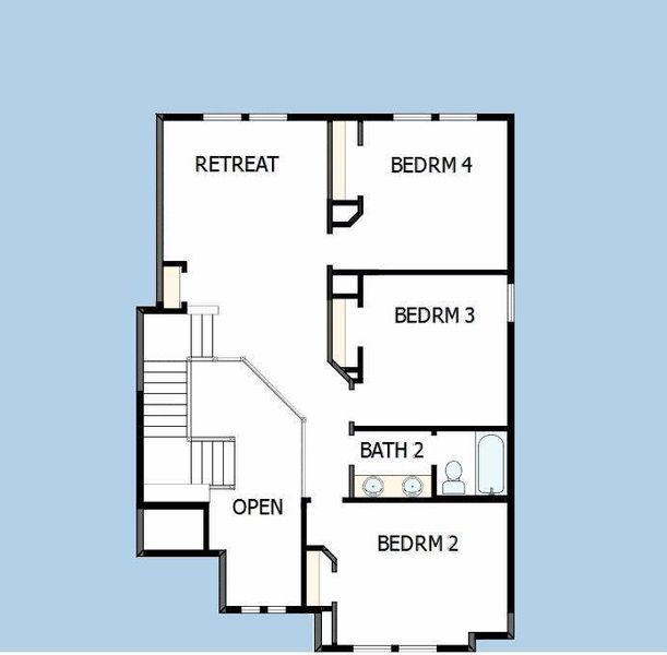 Floor Plan - 2nd Floor