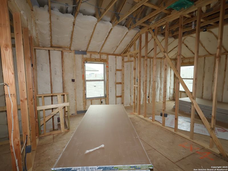 In-progress construction of a new home in Winding Brook, San Antonio, TX (Image 19).