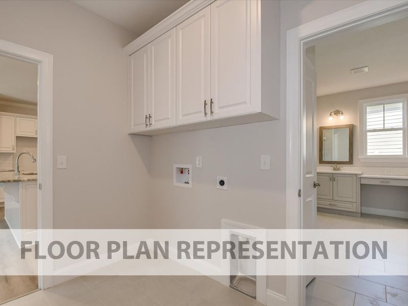 Furnished interior view inside a new home in Windsor, North Augusta (Image 7). Furnished interior view inside a new home in Windsor, North Augusta (Image 7).