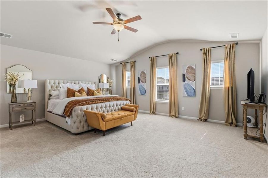 Furnished interior view inside a new home in , Locust Grove (Image 27). Furnished interior view inside a new home in , Locust Grove (Image 27).