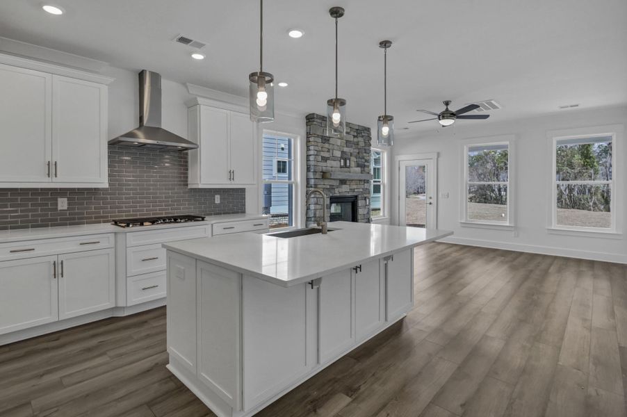 Furnished interior view inside a new home in Clubside Reserve at Summerlake, Lexington (Image 8).