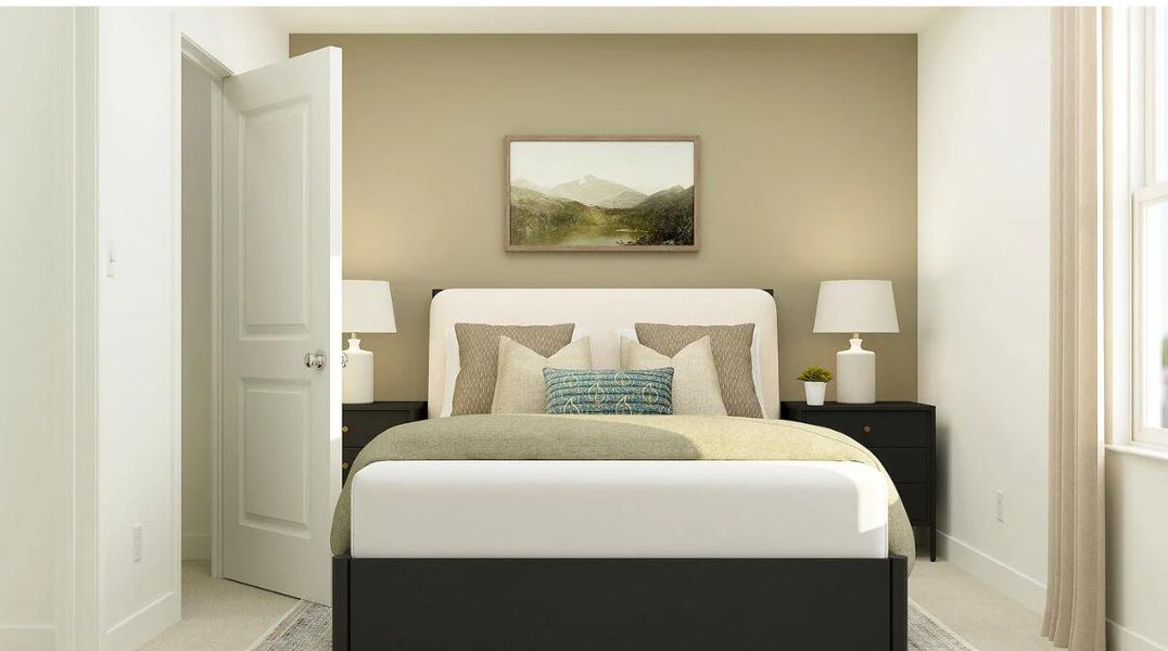 Furnished interior view inside a new home in Lindera Preserve at Cane Bay Plantation: Sabal Collection, Summerville (Image 6). Furnished interior view inside a new home in Lindera Preserve at Cane Bay Plantation: Sabal Collection, Summerville (Image 6).