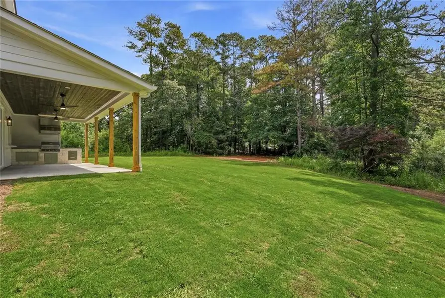 Exterior details and patio area of a home in , Marietta (Image 4).