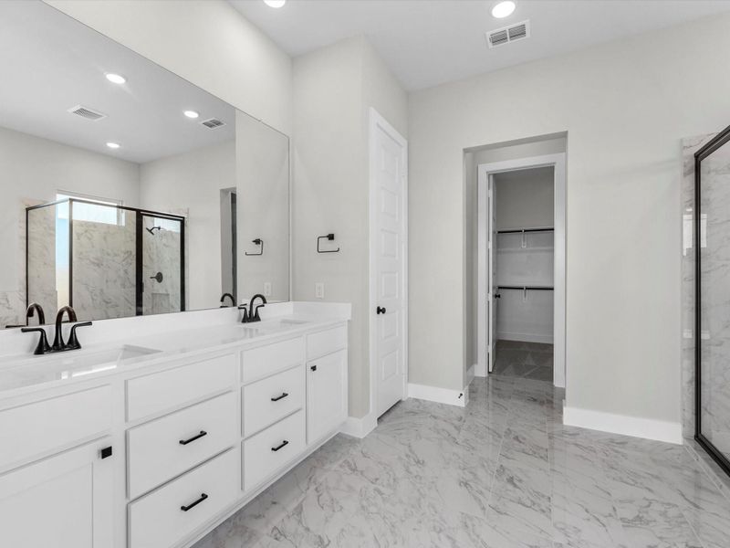 Furnished interior view inside a new home in Pecan Ridge, Fulshear (Image 8).