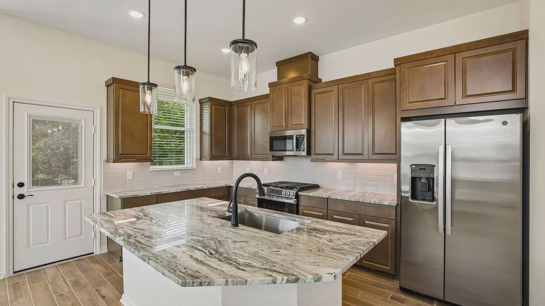 Furnished interior view inside a new home in Woodforest, Montgomery (Image 7).