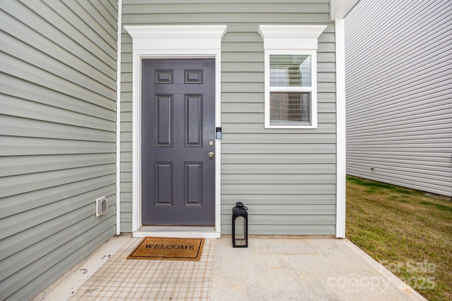 Exterior details and patio area of a home in , Salisbury (Image 23).