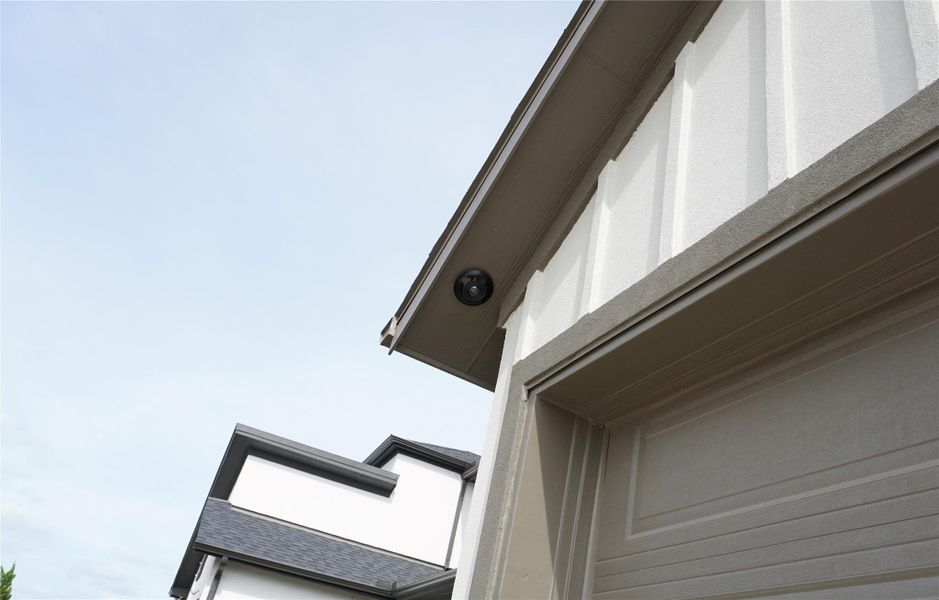 Exterior details and patio area of a home in Meridiana 40', 65', Iowa Colony (Image 3).