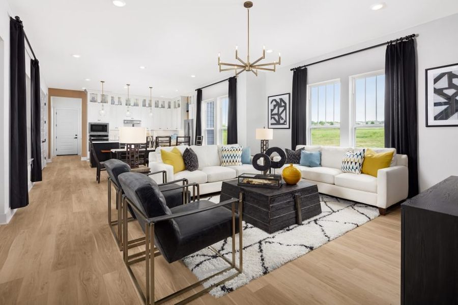 Representative furnished interior of a home built from the Catalina by Pacesetter Homes in Easton Park, Austin (Image 25). Representative furnished interior of a home built from the Catalina by Pacesetter Homes in Easton Park, Austin (Image 25).