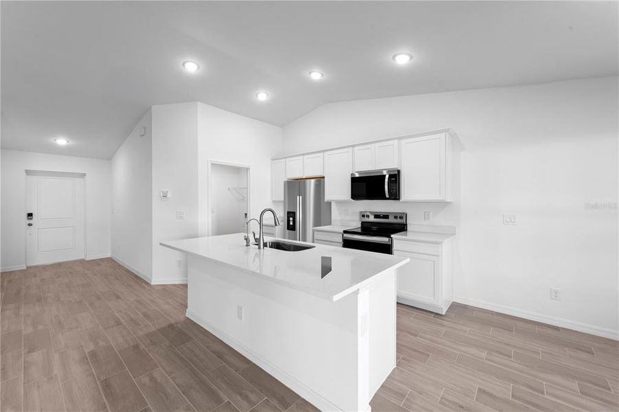 Furnished interior view inside a new home in , Port Charlotte (Image 6).