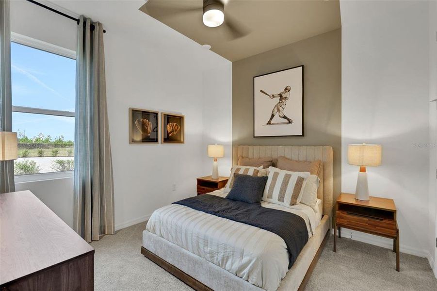 Furnished interior view inside a new home in Creekside Run at Babcock Ranch, Punta Gorda (Image 13). Furnished interior view inside a new home in Creekside Run at Babcock Ranch, Punta Gorda (Image 13).