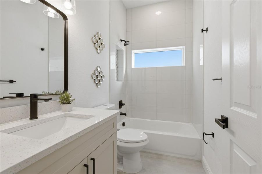 Furnished interior view inside a new home in , New Port Richey (Image 17).