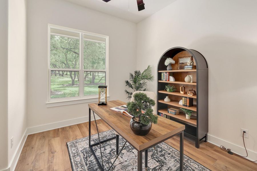 Furnished interior view inside a new home in , Liberty Hill (Image 17).