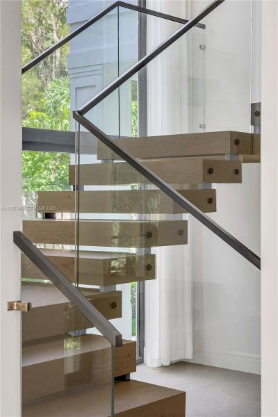 Close-up of interior finishes inside a home in , Miami (Image 21).