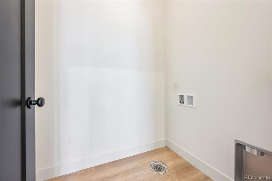 upstairs laundry room