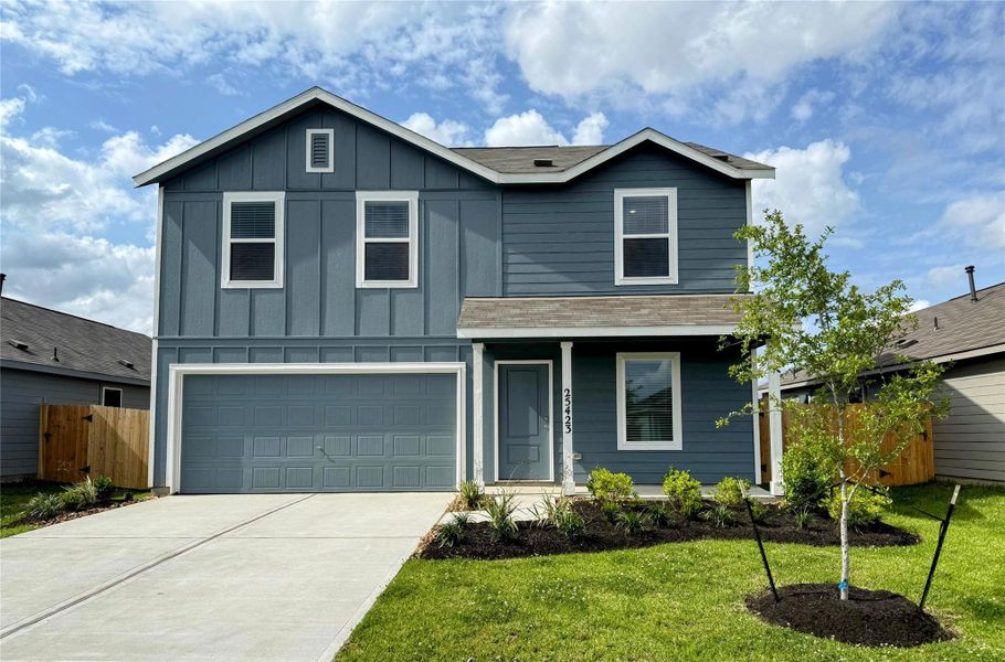 **Representation of same floorplan and elevation. Not actual home