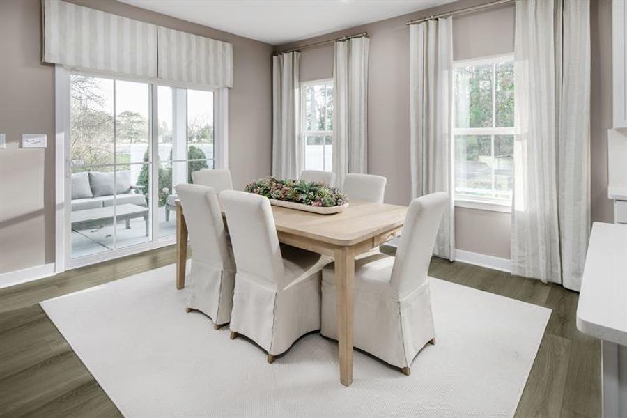 Representative furnished interior of a home built from the Ashbrooke by Ryan Homes in Friendship Meadows, Seneca (Image 4). Representative furnished interior of a home built from the Ashbrooke by Ryan Homes in Friendship Meadows, Seneca (Image 4).