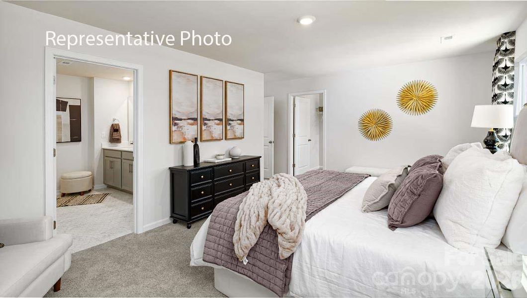 Furnished interior view inside a new home in Brandon Creek, Gastonia (Image 14).