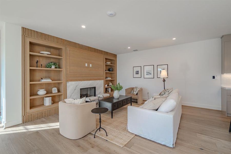 Furnished interior view inside a new home in , University Park (Image 26).