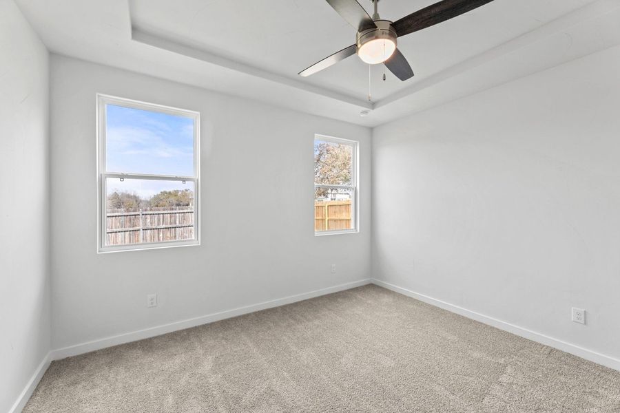 Representative unfurnished interior of a home built from the Sabrine by Hakes Brothers in Highland Ridge, New Braunfels (Image 33).