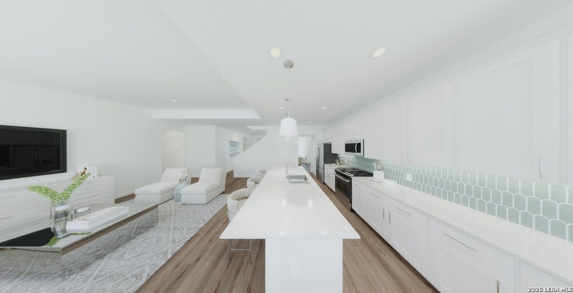 Furnished interior view inside a new home in Saddlebrook Ranch, Schertz (Image 6).