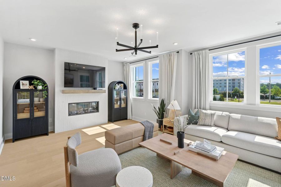 Twinleaf Townes_Piper Model_Great Room 2 Twinleaf Townes_Piper Model_Great Room 2