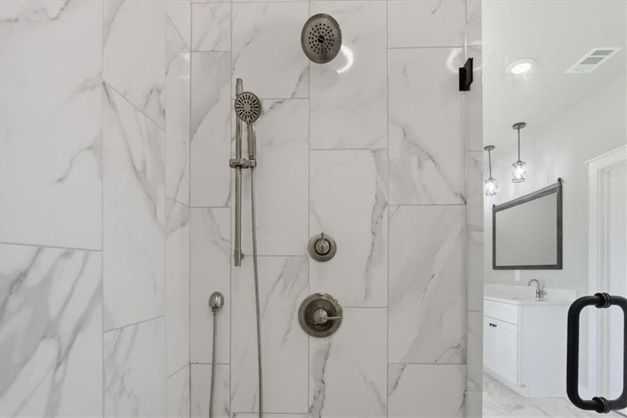 Close-up of interior finishes inside a home in , Monroe (Image 18). Close-up of interior finishes inside a home in , Monroe (Image 18).