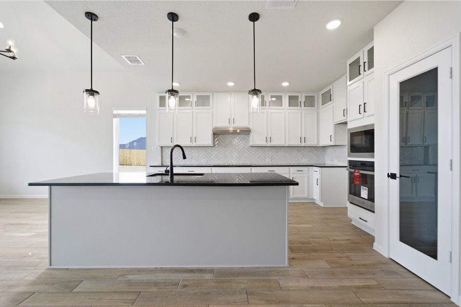 Furnished interior view inside a new home in Megan's Landing, Castroville (Image 8).