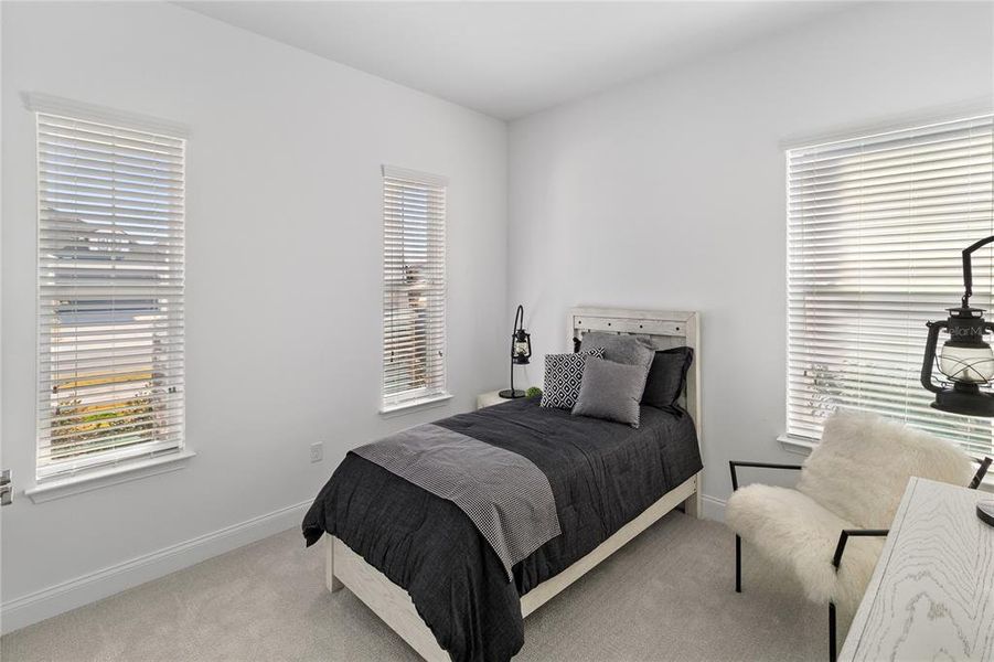 Furnished interior view inside a new home in Oakmont, Gainesville (Image 16). Furnished interior view inside a new home in Oakmont, Gainesville (Image 16).