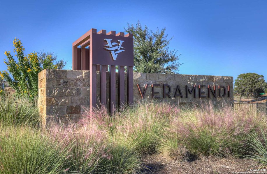 Front exterior of a new home in , New Braunfels, TX, highlighting curb appeal (Image 1).