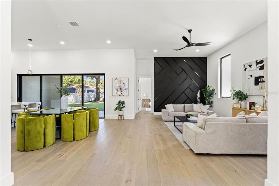 Furnished interior view inside a new home in , Tampa (Image 53). Furnished interior view inside a new home in , Tampa (Image 53).