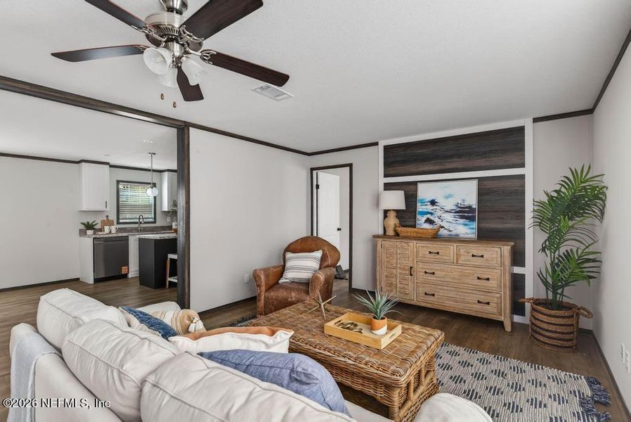 Furnished interior view inside a new home in , Middleburg (Image 6).