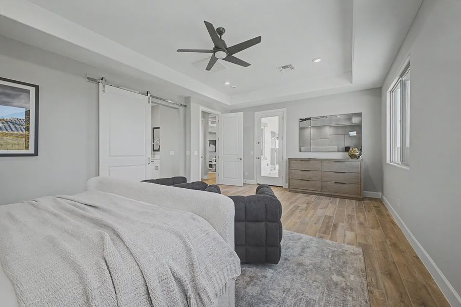 Furnished interior view inside a new home in Bellero Estates, Queen Creek (Image 16).