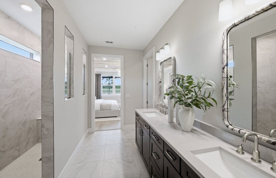 Representative furnished interior of a home built from the Stellar Grand by Del Webb in Del Webb Explore North River Ranch, Parrish (Image 9).