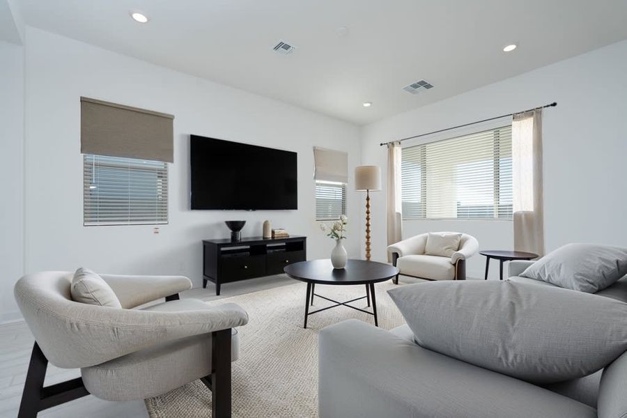 Furnished interior view inside a new home in Soleo, San Tan Valley (Image 6).