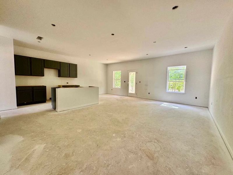 Family Room Construction Progress