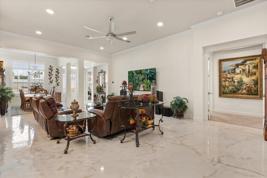 Furnished interior view inside a new home in , Apopka (Image 33).