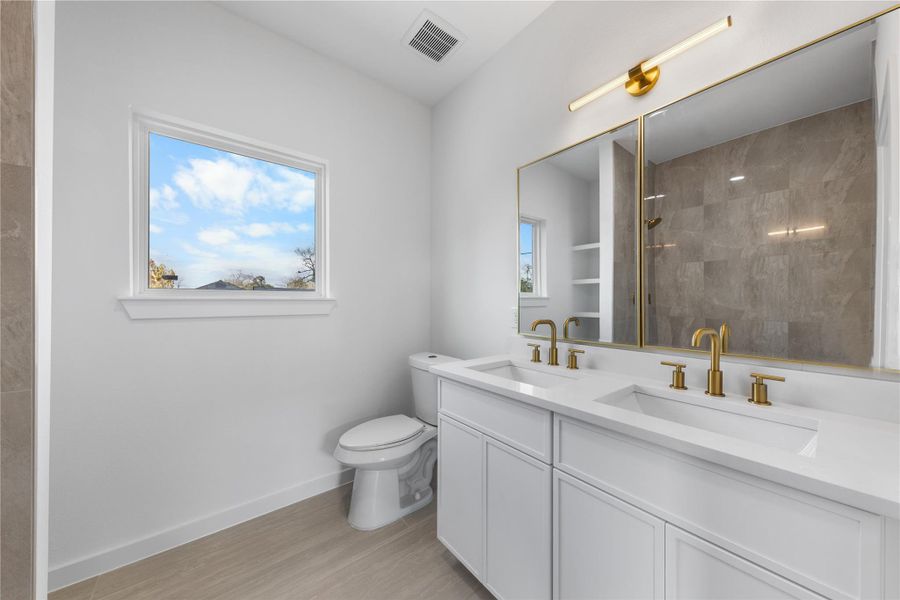 Furnished interior view inside a new home in , Houston (Image 5).