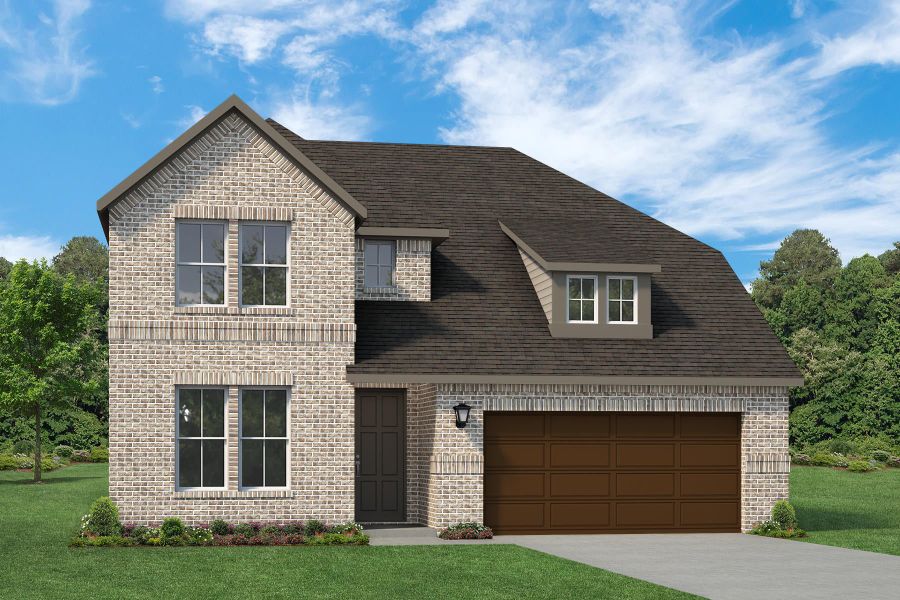 Representative exterior photo of a completed home built from the Republic by Rockwell Homes in Creekside, Royse City, TX (Image 32). Representative exterior photo of a completed home built from the Republic by Rockwell Homes in Creekside, Royse City, TX (Image 32).