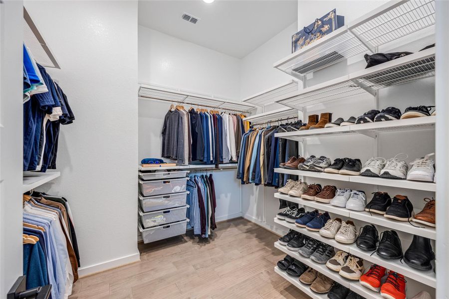 Furnished interior view inside a new home in , Cypress (Image 10).