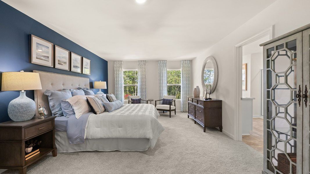 Representative furnished interior of a home built from the Hayden by D.R. Horton in Captain's Corner, Grovetown (Image 39).