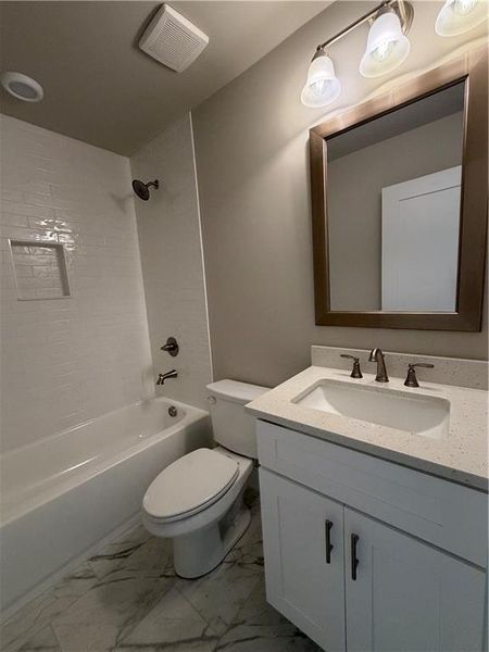 Furnished interior view inside a new home in , Talking Rock (Image 5).