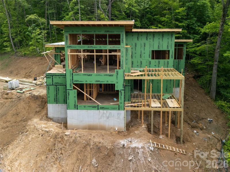 In-progress construction of a new home in , Tuckasegee, NC (Image 12). In-progress construction of a new home in , Tuckasegee, NC (Image 12).