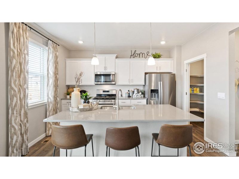 Furnished interior view inside a new home in Westgate, Greeley (Image 16).