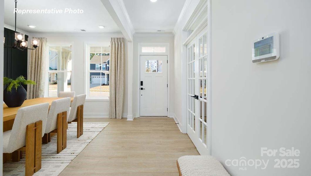 Furnished interior view inside a new home in Westport, York (Image 6).