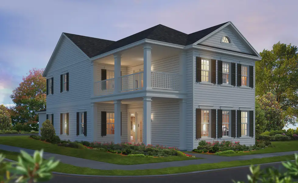 Representative exterior photo of a completed home built from the Rose by ICI Homes in Persimmon Park, Wesley Chapel, FL (Image 3). Representative exterior photo of a completed home built from the Rose by ICI Homes in Persimmon Park, Wesley Chapel, FL (Image 3).